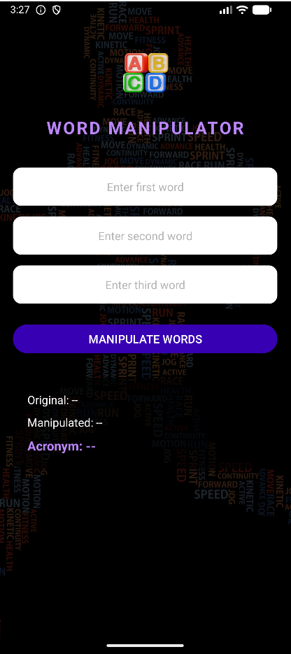Text Reverse App Word Manipulator · Android App